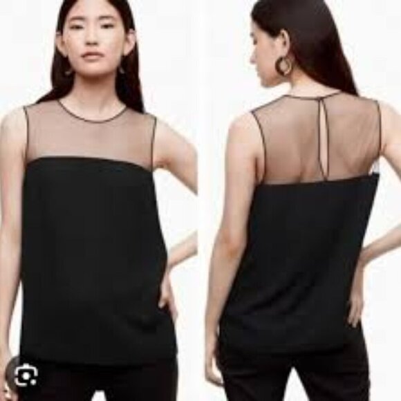 Aritzia Babaton Lionel Maroon Sleeveless Top Size S - Picture 1 of 10